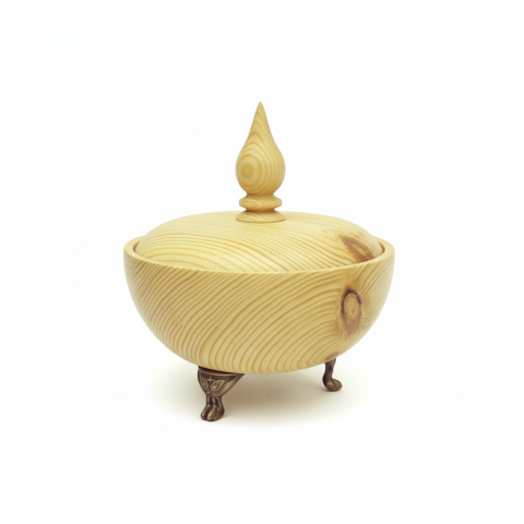 جای شکلات چوبی