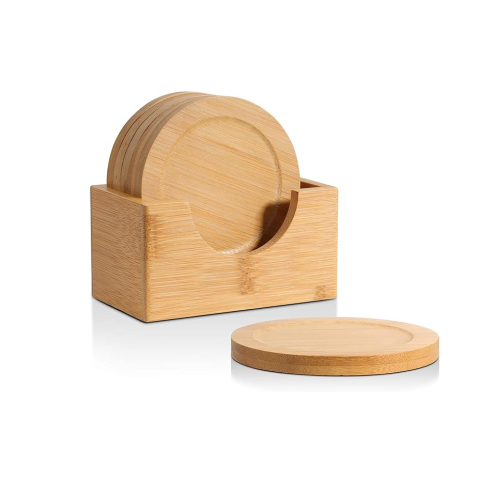 زیر لیوانی چوبی